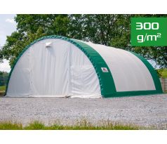 Plachtová hala šírka: 9,15 m, dĺžka: 26 m, výška: 4,5 m, PE 300 g/m2