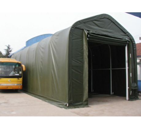 Plachtová garáž pre autobus / nákladný automobil, 5,5 × 15 × 5,3 m
