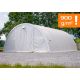 Plachtová hala šírka: 9,15 m, dĺžka: 12 m, výška: 4,5 m, PVC 900 g/m2 BIELA, bez navijaku