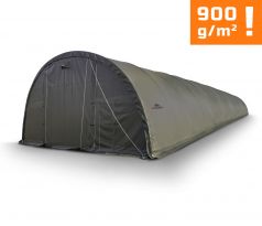 Plachtová hala šírka: 9,15 m, dĺžka: 26 m, výška: 4,5 m, PVC 900 g/m2 ZELENÁ