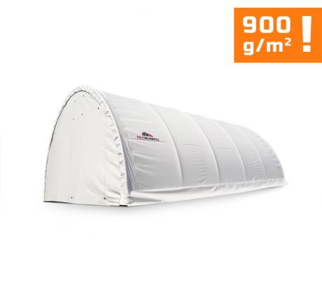 Plachtová hala šírka: 6,1 m, dĺžka: 9,15 m, výška: 3,66 m, PVC 900 g/m2