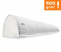 Plachtová hala šírka: 6,1 m, dĺžka: 18,3 m, výška: 3,66 m, PVC 900 g/m2