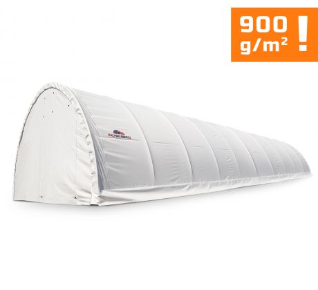 Plachtová hala šírka: 6,1 m, dĺžka: 18,3 m, výška: 3,66 m, PVC 900 g/m2