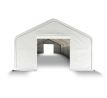 Plachtová hala šírka: 10 m, dĺžka: 19,5 m, výška: 5,2 m, rozteč oblúkov 2,44 m, PVC 900 g/m2 BIELA