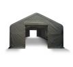 Plachtová hala šírka: 10 m, dĺžka: 24,4 m, výška: 5,2 m, rozteč oblúkov 2,44 m, PVC 900 g/m2 ZELENÁ