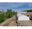 Plachtová hala šírka: 15,25 m, dĺžka: 61 m, výška: 7,01 m, PVC 900 g/m2 BIELA