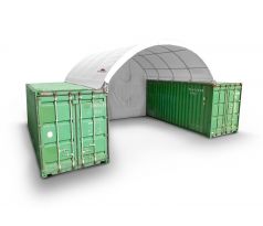 Prístrešok na lodné kontajnery 6×6×2 m, 900 g/m2