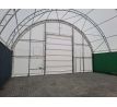 Prístrešok na lodné kontajnery šírka: 10 m, dĺžka: 12 m, výška: 3,6 m, 900g/m2 BIELA