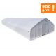 Plachtová hala šírka: 21,35 m, dĺžka: 61 m, výška: 8,54 m, PVC 900 g/m2 BIELA